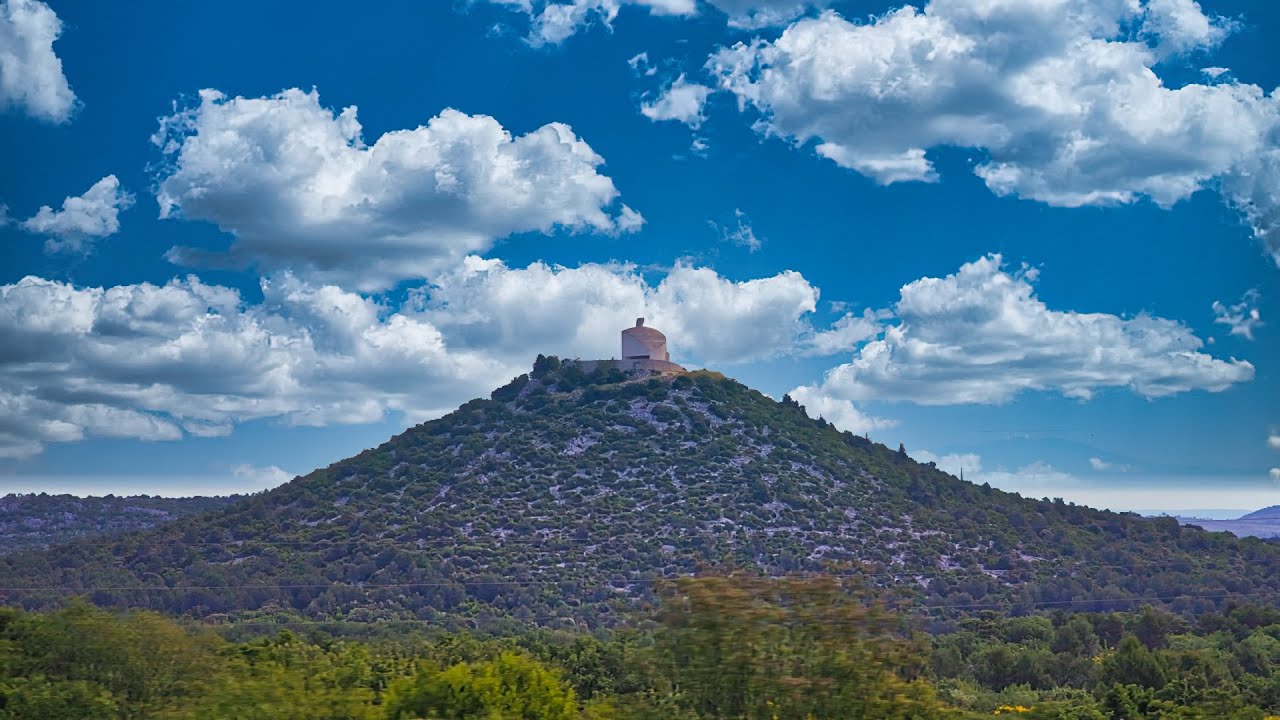 Driving from Zadar to Sibenik - Croatia