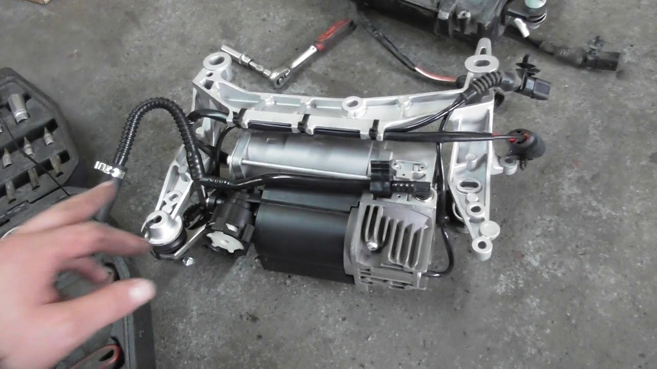 Porsche Cayenne Air suspension diagnose + Repair