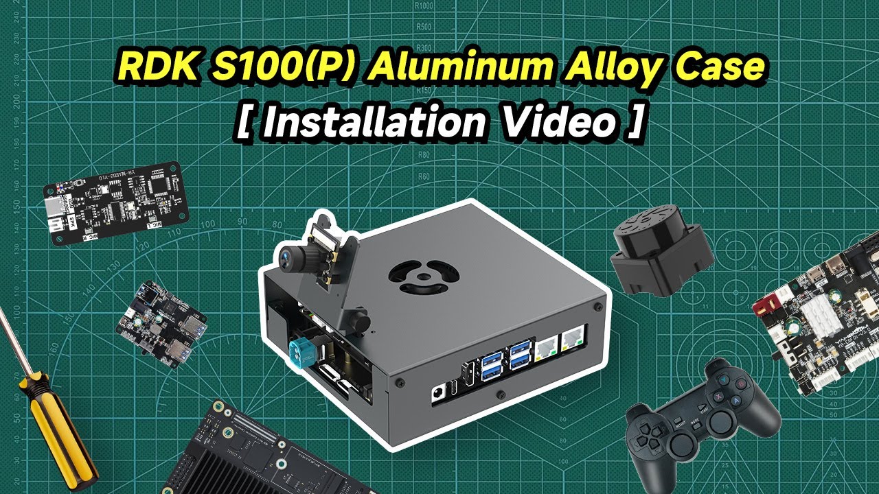 Installation Steps for RDK S100P Camera Expansion Board on Aluminum Case