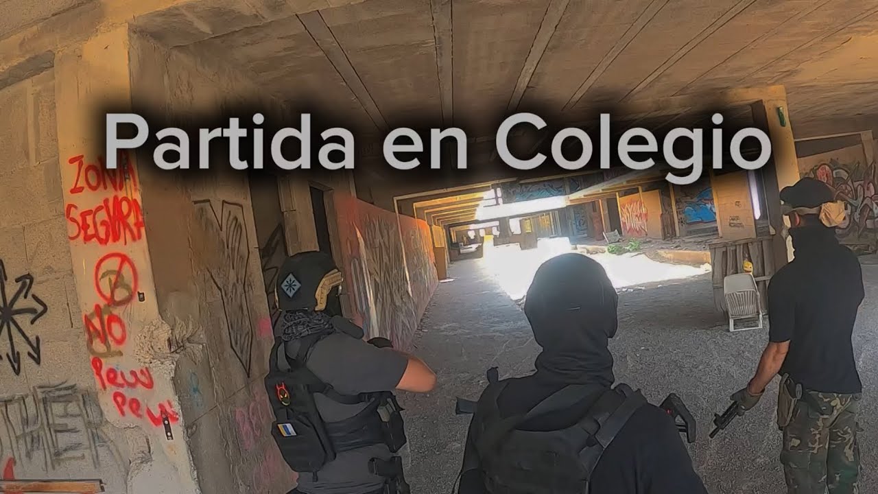 PARTIDA EN COLEGIO ABANDONADO | AIRSOFT - GRAN CANARIA