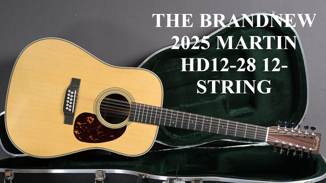 THE BRANDNEW 2025 MARTIN HD12-28 12-STRING