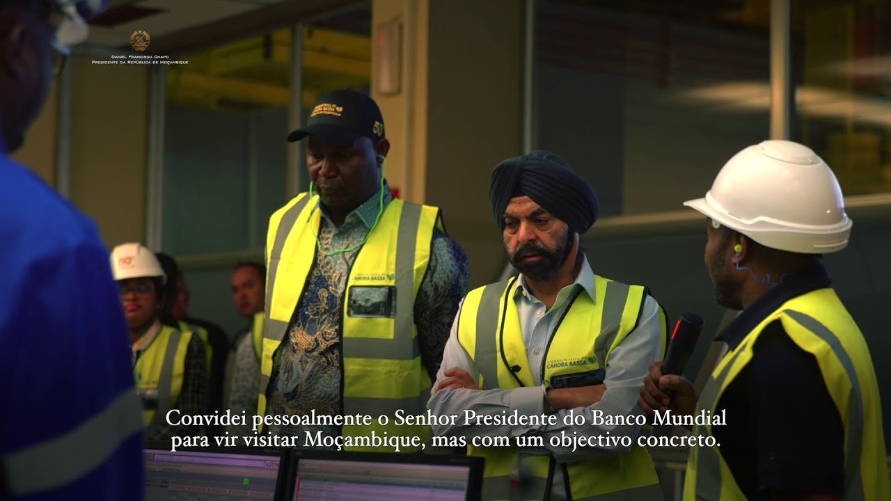 Visita do Presidente do Banco Mundial a Moçambique