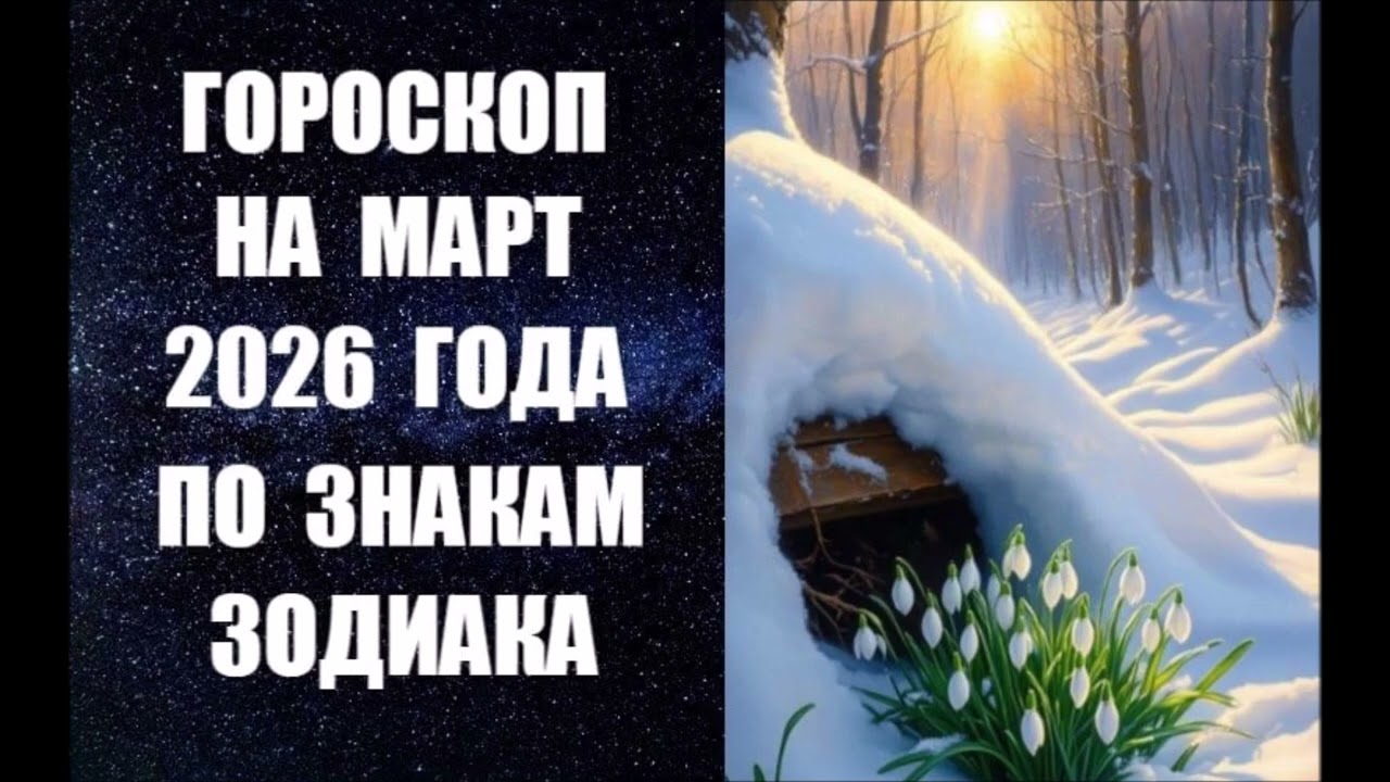 ГОРОСКОП НА МАРТ 2026 ГОДА ПО ЗНАКАМ ЗОДИАКА. Астропрогноз канадского астролога Анны Фалилеевой