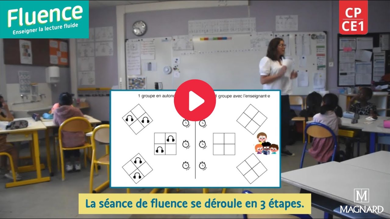 Une séance de fluence en CP
