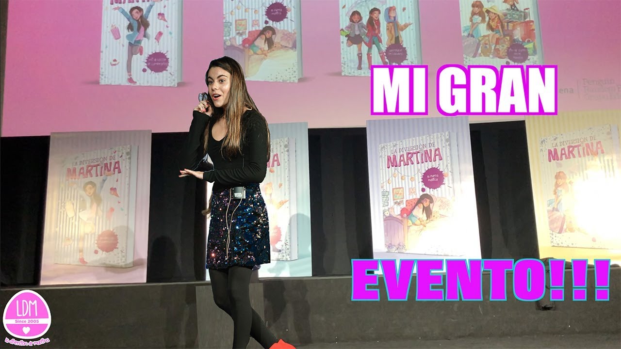 MI GRAN EVENTO EN UN TEATRO!!! LA DIVERSION DE MARTINA