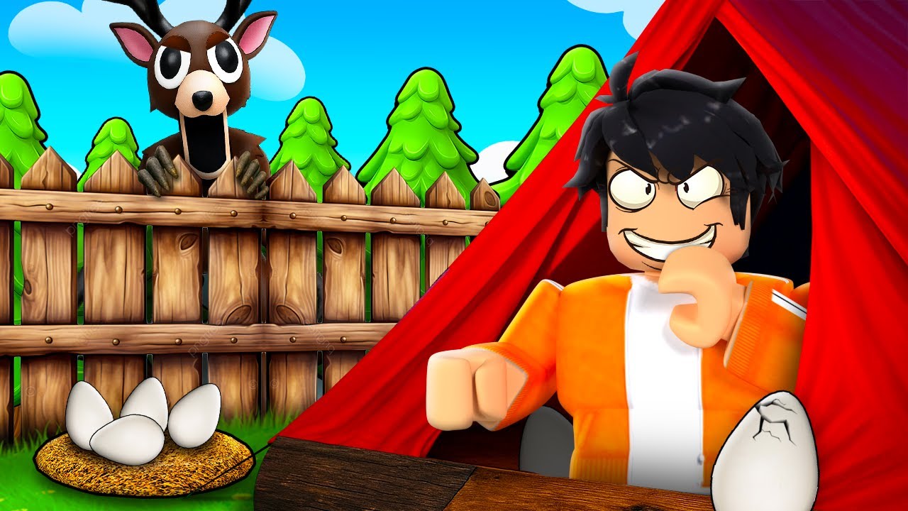 STEALING Every EGG from 99 Nights Deer House in Roblox..