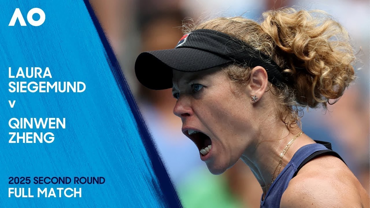 Laura Siegemund v Qinwen Zheng Full Match | Australian Open 2025 Second Round
