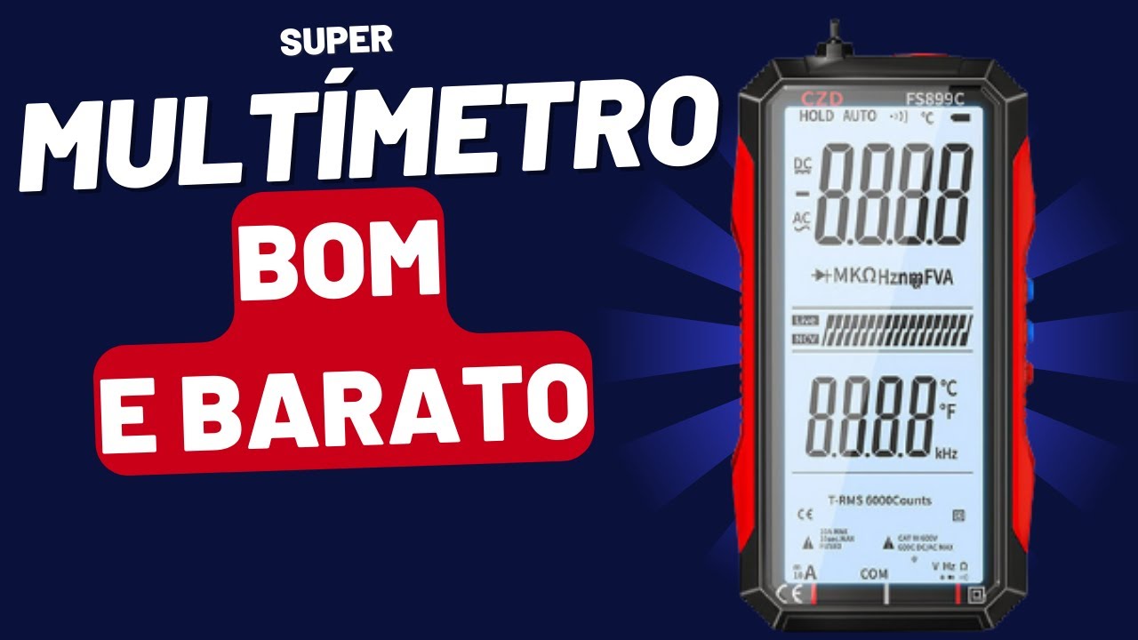 Mult&iacute;metro Bom e Barato FS899C Aliexpress