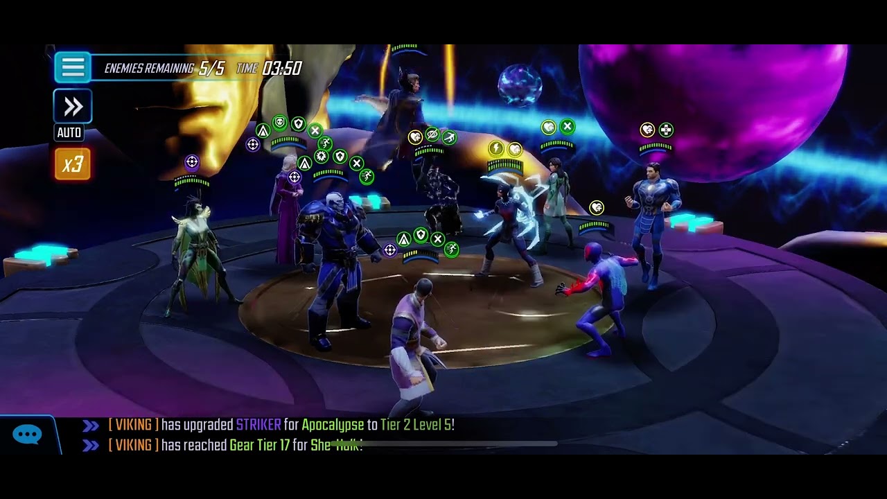 MSF Apoc+Darkhold beats Tangled Eternals in Cosmic Crucible Room 5