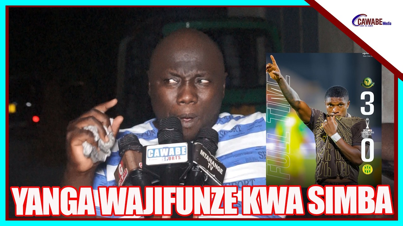 KABWE APASUKA YANGA WANADHALILISHA TAIFA/ WAJIFUNZE KWA SIMBA KUFIKA ROBO MARA  KWA MARA.