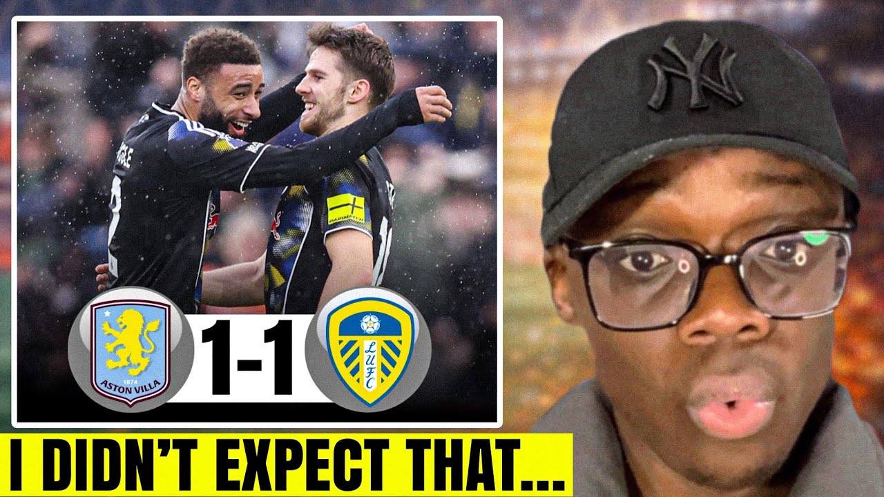 Leeds KEEP SURPRISING ME! Statch Insane Goal! Solid Away Point! (Aston Villa 1-1 Leeds Reaction)