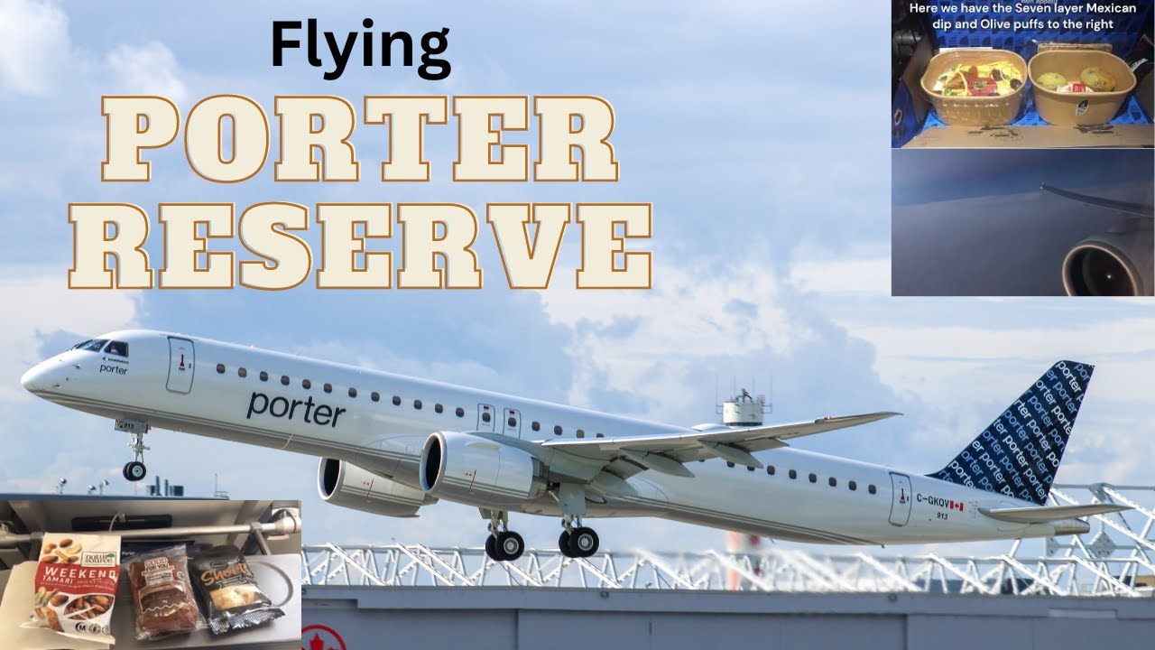 TRIP REPORT - Flying Porter Reserve between Montreal and Vancouver via Toronto