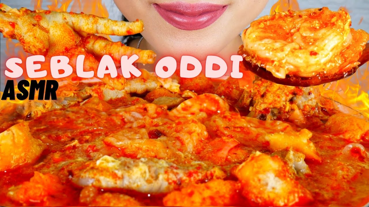 VIRAL!! ASMR SEBLAK ODDI PUNYA ARTIS FTV DIBELAKANG MALL MEVVAH. LEVEL PEDAS MENYESAL😖🥵