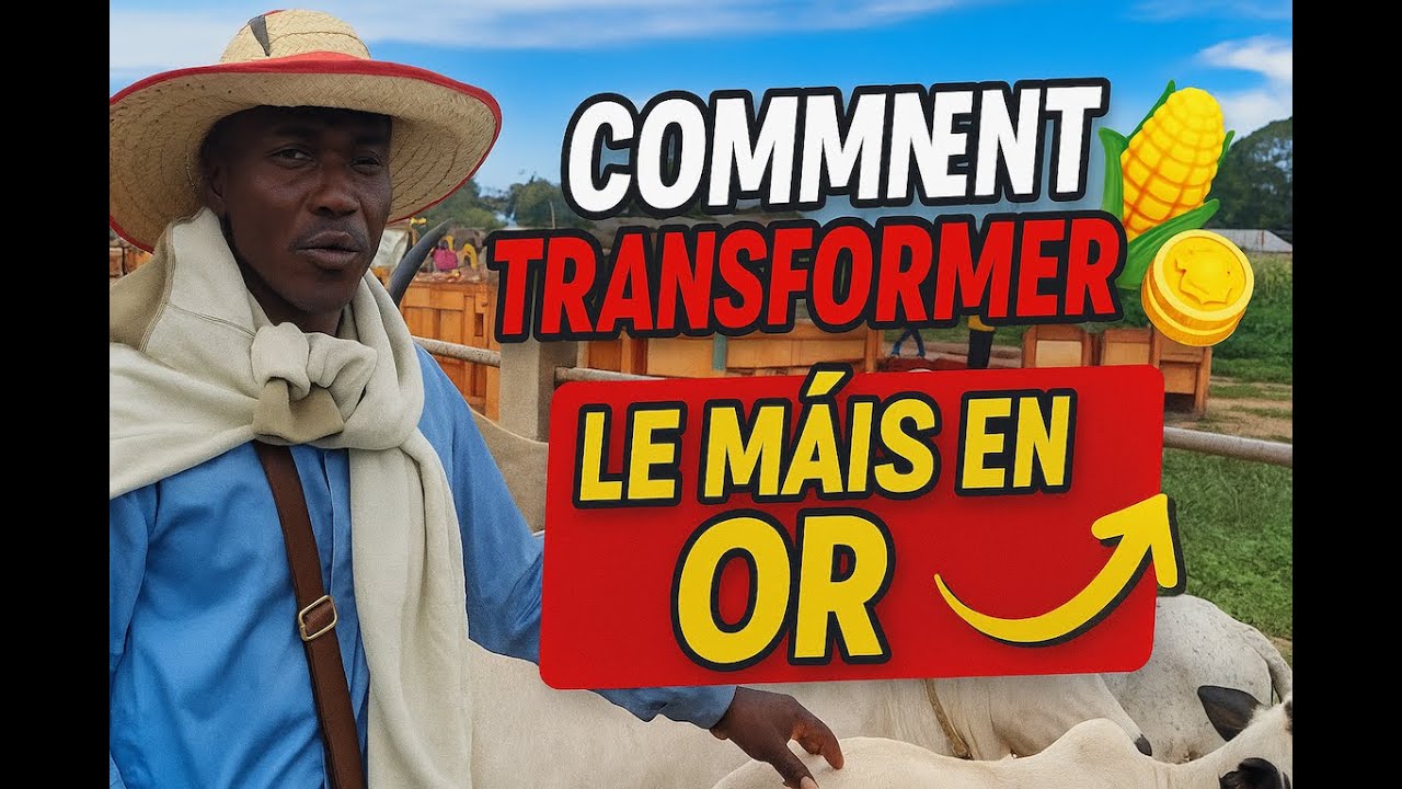 De la Récolte au Produit Fini 🌽✨ — Transformation complète du Maïs