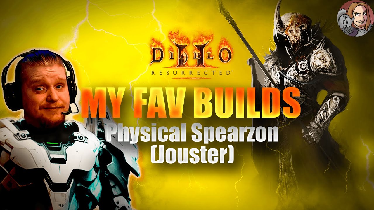 D2R My Fav Builds - Physical Spear Amazon (Jouster)