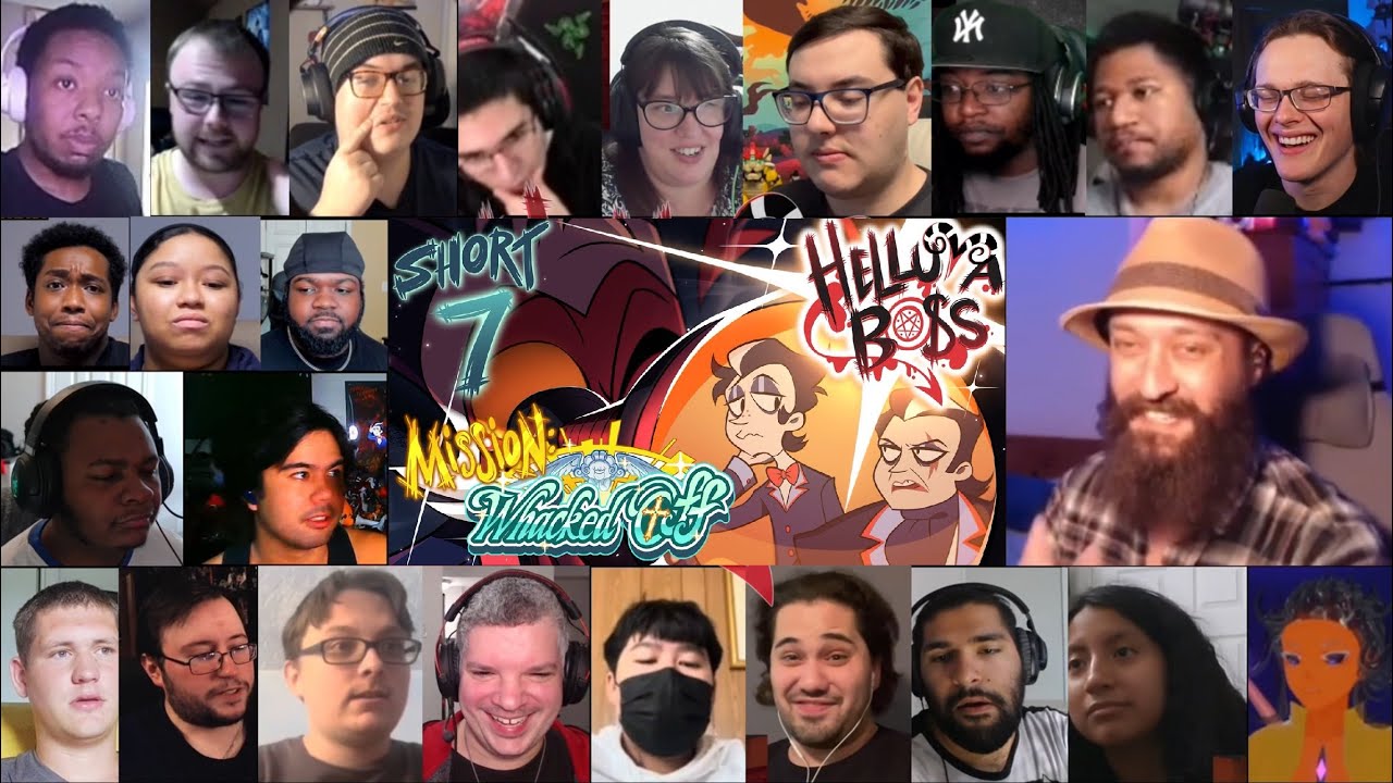 HELLUVA SHORTS 7 // MISSION: WHACKED OFF // HELLUVA BOSS Reaction Mashup