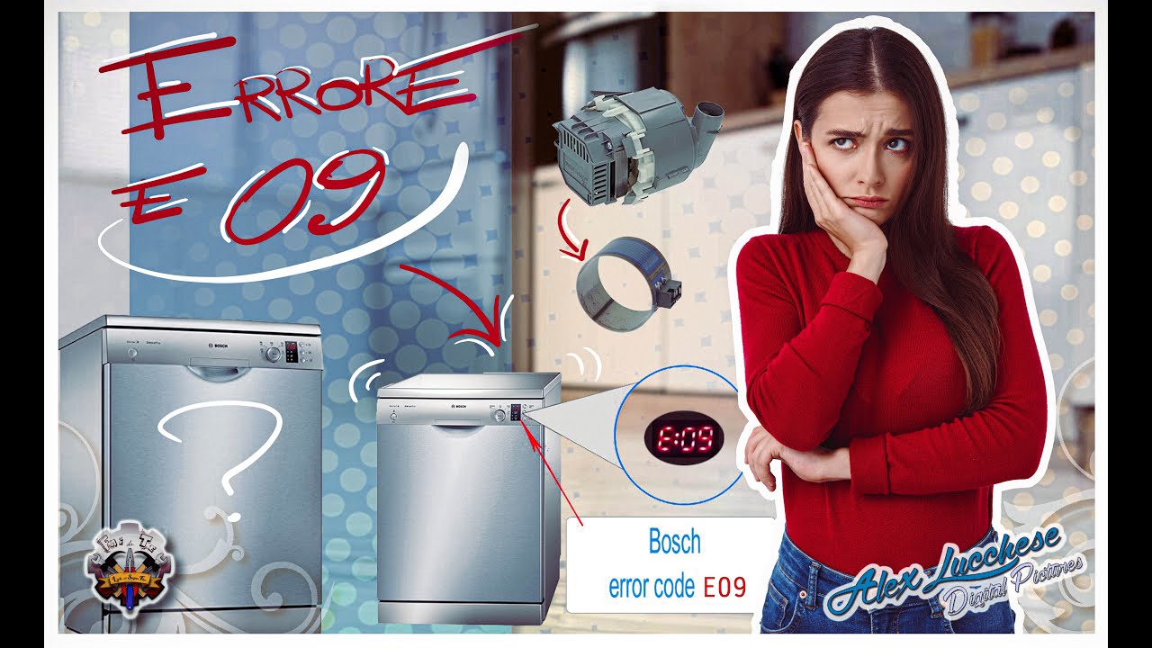 Lavastoviglie Bosch Errore E 09? Ecco come riparare la resistenza della pompa riscaldante!