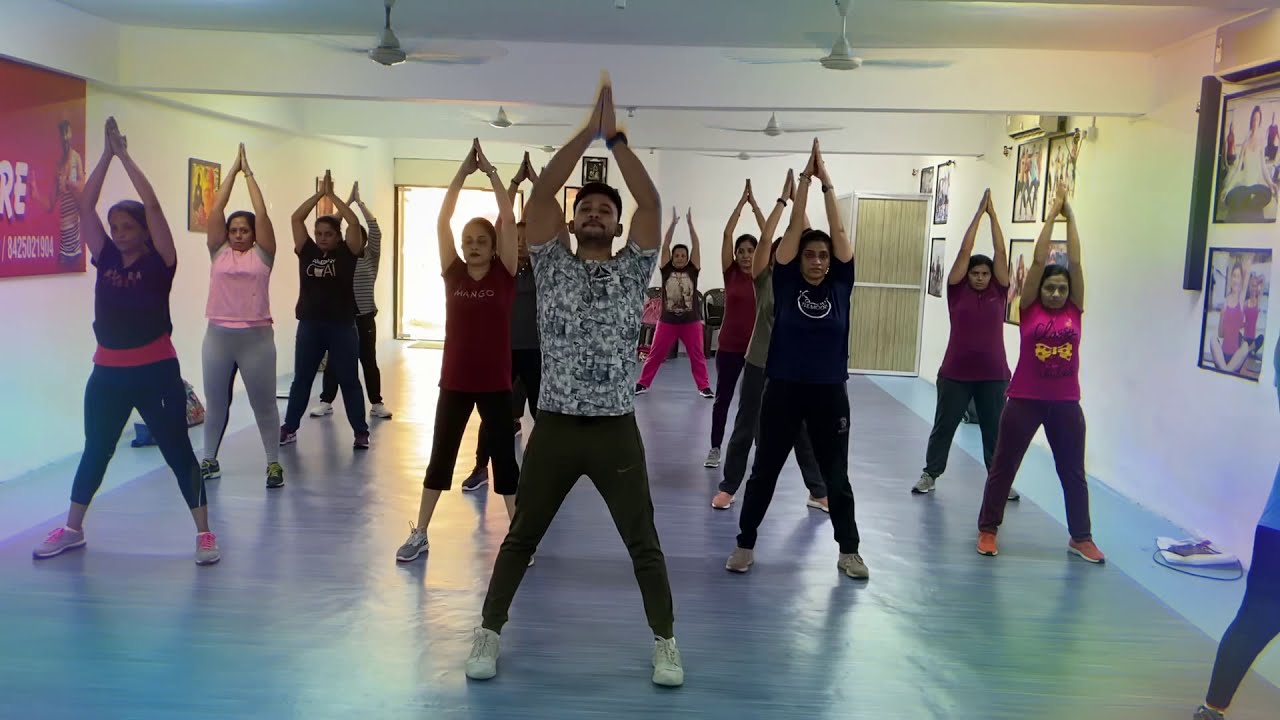 Full body stretching, cool down by Suresh fitness Centre army complex Nerul East Navi Mumbai