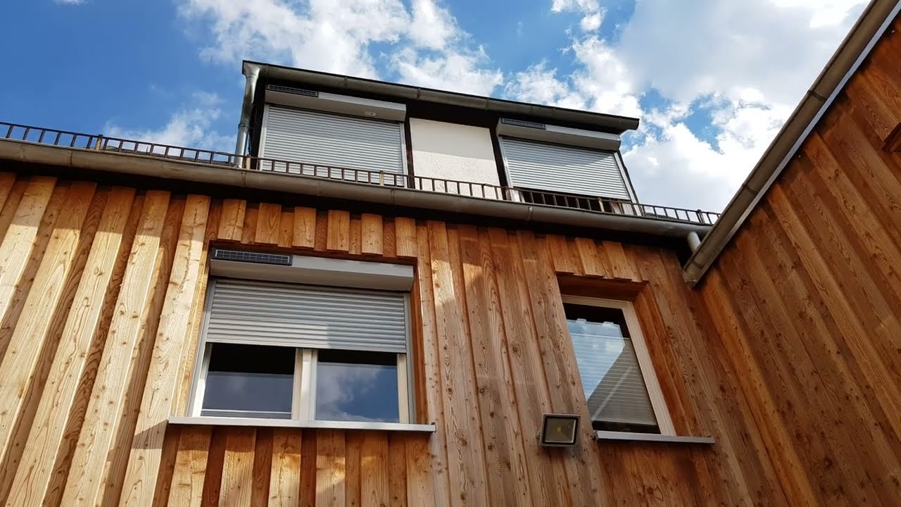Nischeneinbau Solarrollladen - Vorbaurollladen mit Funk, Akku und Solar