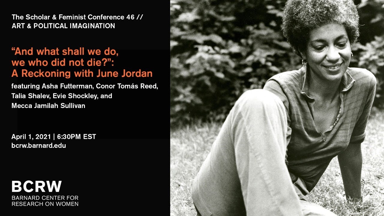 A Reckoning with June Jordan