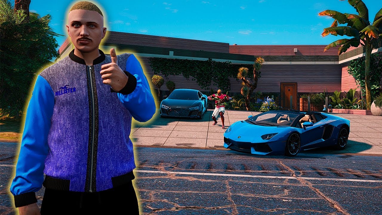 GTA V - VIDA DE RICO | COMPRAMOS UMA CASA DE LUXO . #05