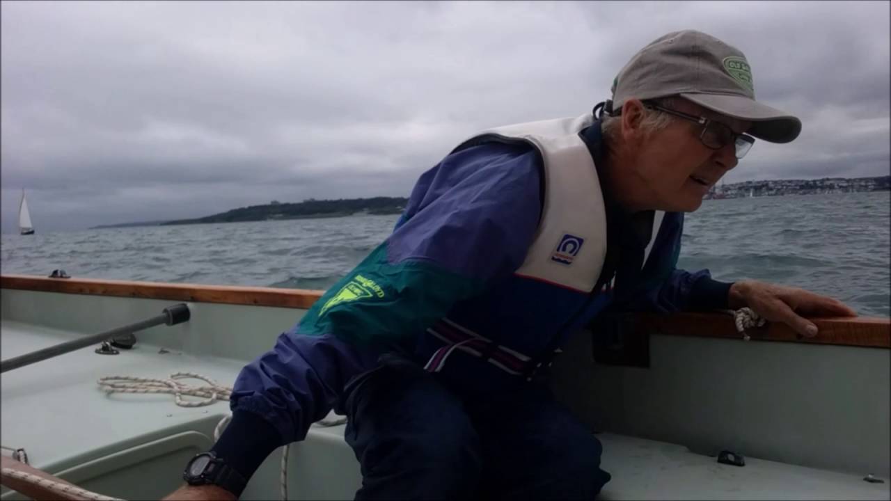 drascombe lugger sailing  in falmouth
