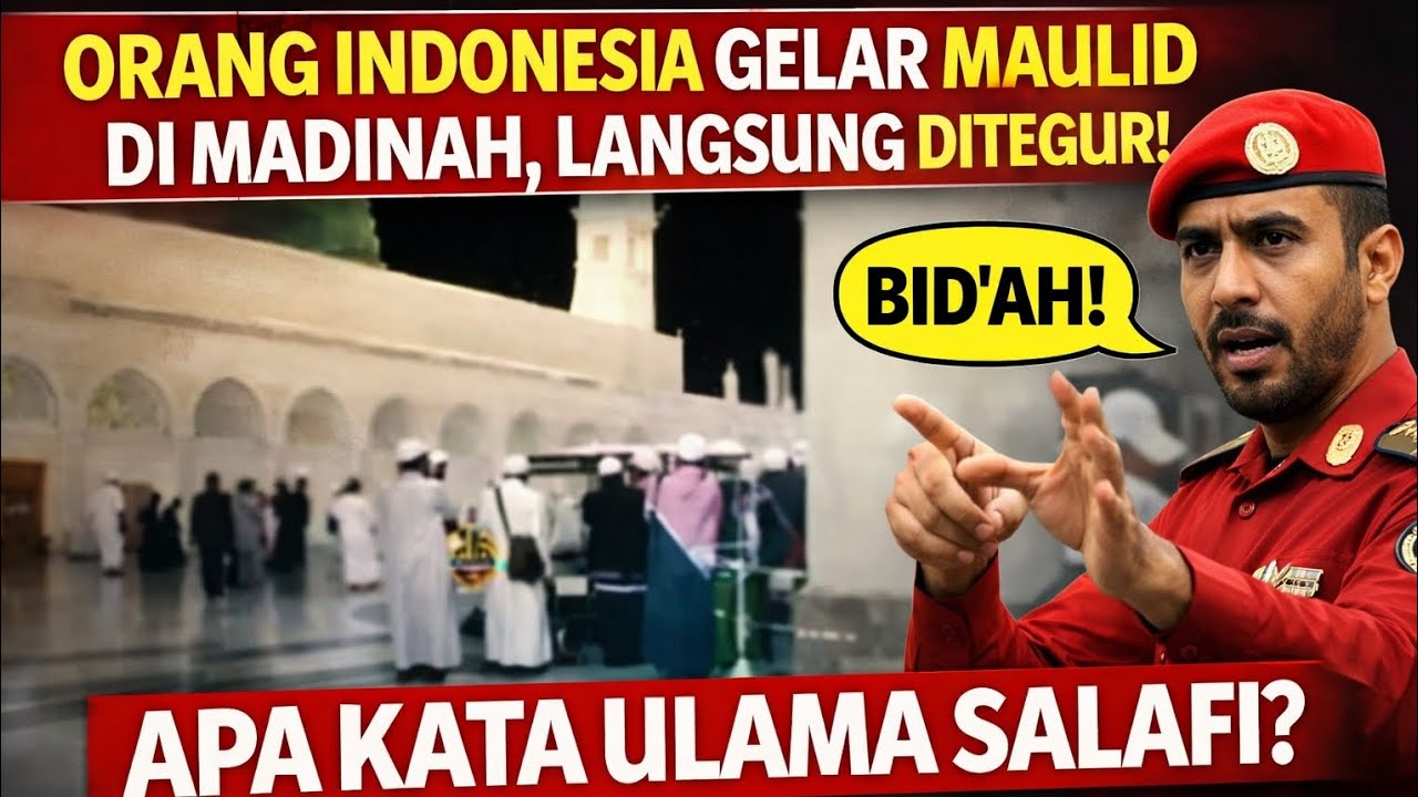 Gelar Maulid di Madinah, Jamaah Indonesia Ini Ditegur: Apa Kata Ulama?