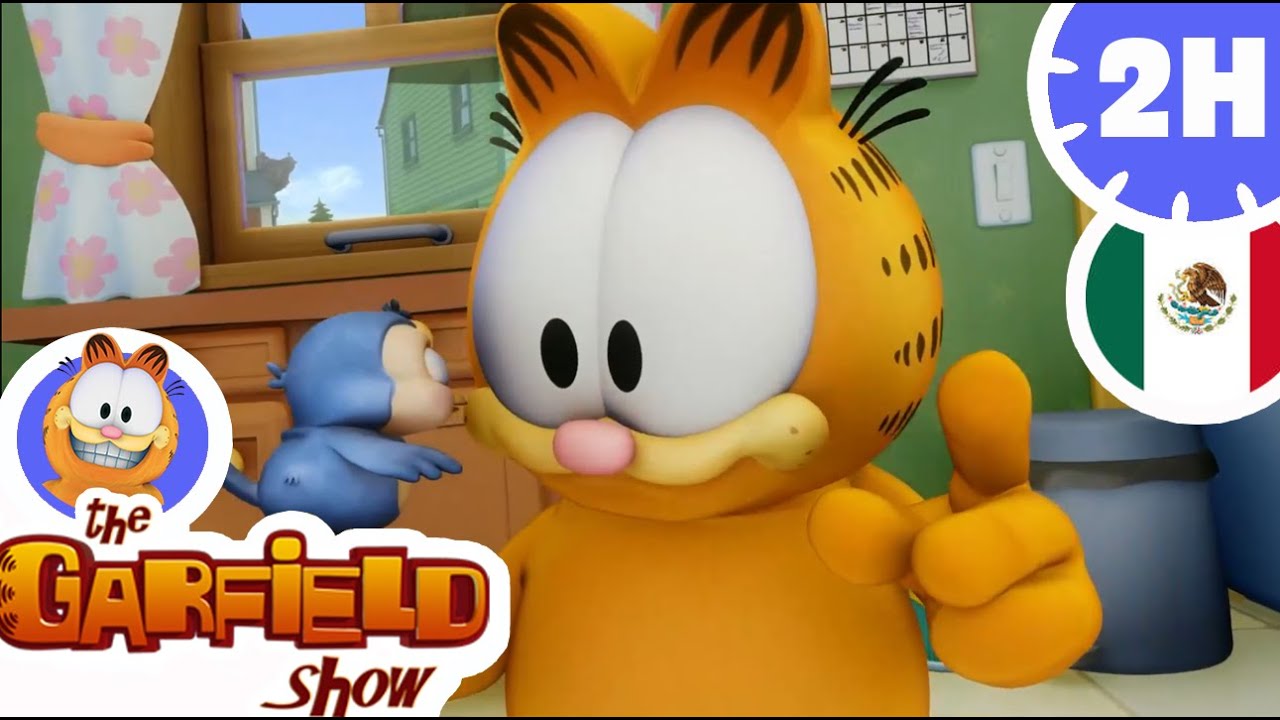 😺 ¡Garfield y su nuevo amigo lindo! 😺 - El Show de Garfield²