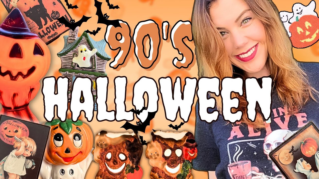 Мой винтажный хэллоуинский трофей 90-х 🎃🍂✨