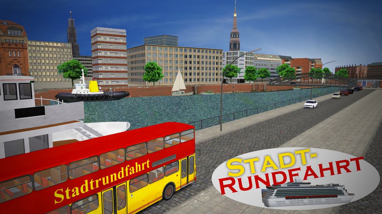 OMSI 2 Stadtrundfahrt durch die HafenCity ☆ Let's Play OMSI 2 | #893