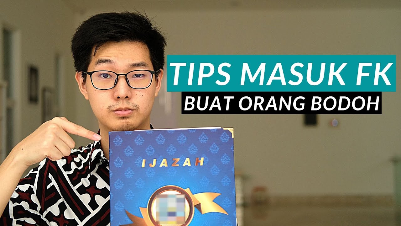 TIPS MASUK KEDOKTERAN BUAT ORANG BODOH❗❗