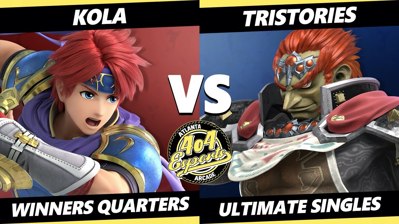 4o4 Smash Night 54 Winners Quarters - Kola (Roy) Vs. Tristories (Kirby, Ganondorf) SSBU Ultimate