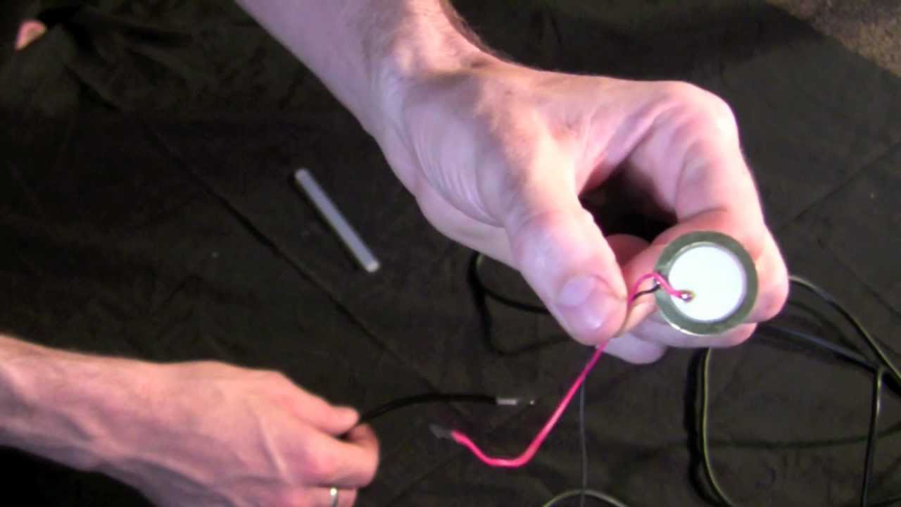 How to make your own Contact Mic (no solder)