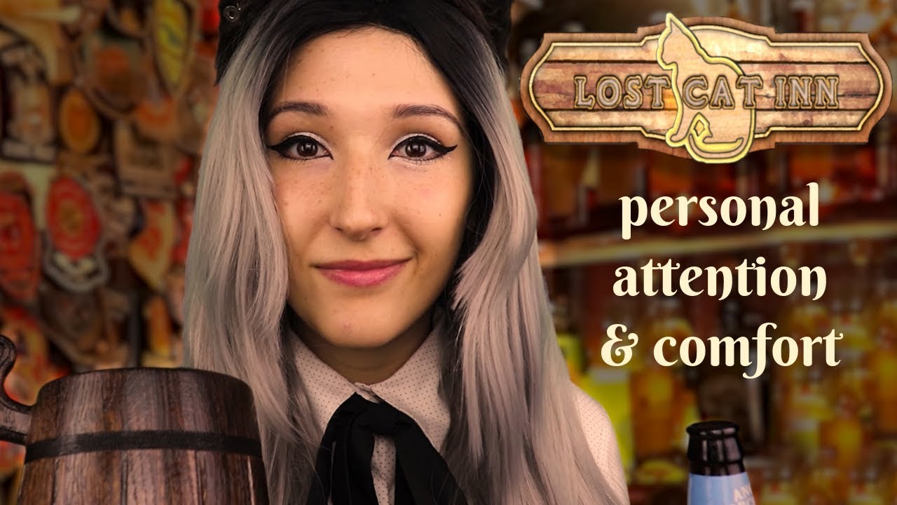 ASMR - LOST CAT INN ~ You Are A Cat! | Come Inside for a Drink & Chat ~