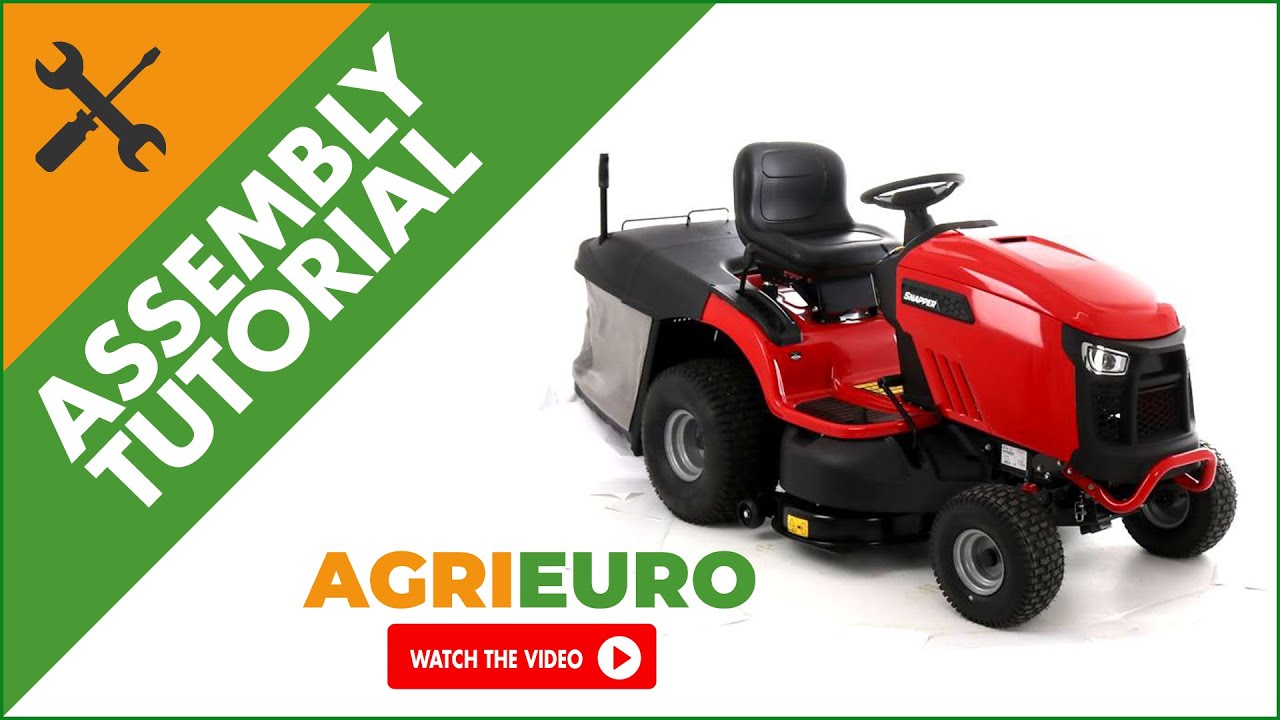 Snapper RPX210 Riding-on Mower - Briggs&Stratton 656cc - Assembly tutorial