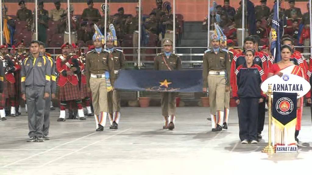 Closing Ceremony of 61st All India Police Wrestling, Weightlifting, Judo, Gymnastics and Boxing Championship