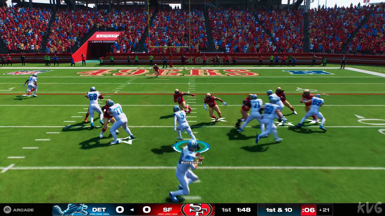 Madden NFL 25 - Detroit Lions vs San Francisco 49ers - Gameplay (PS5 UHD) [4K60FPS]