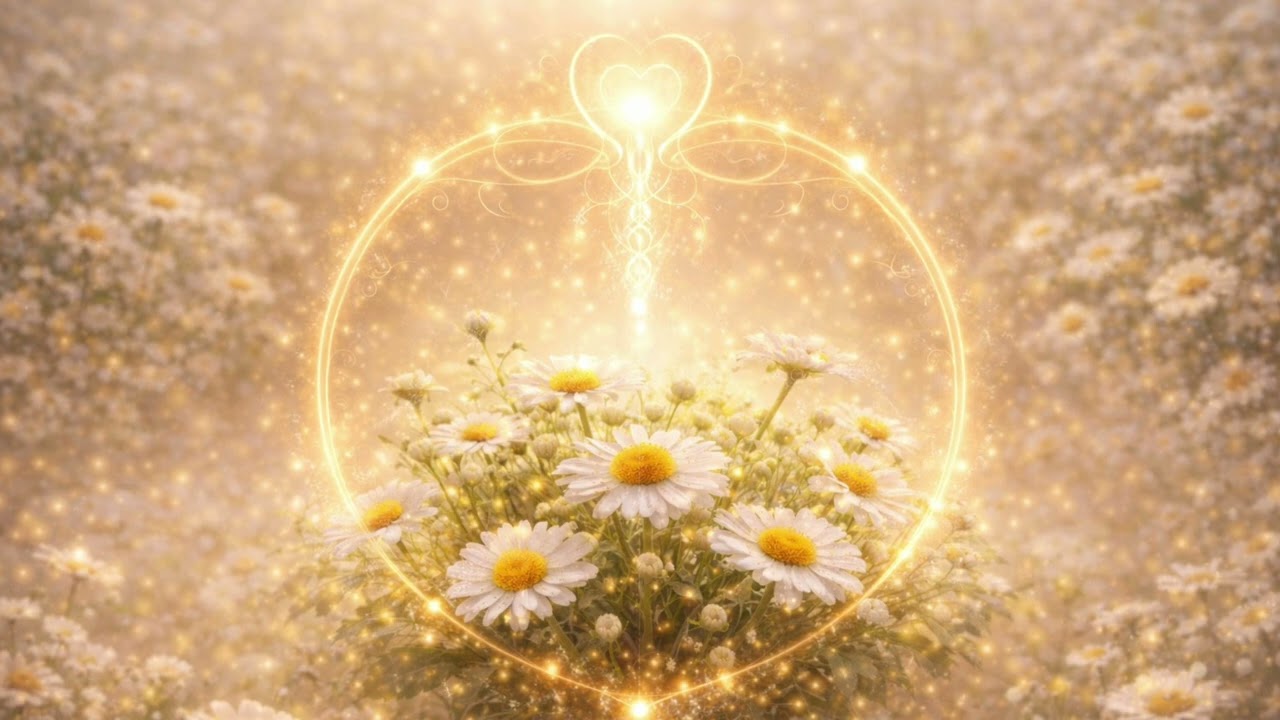 Chamomile 🌼 | 5-Minute Warm Emotional Unwinding | Soft Golden Calm