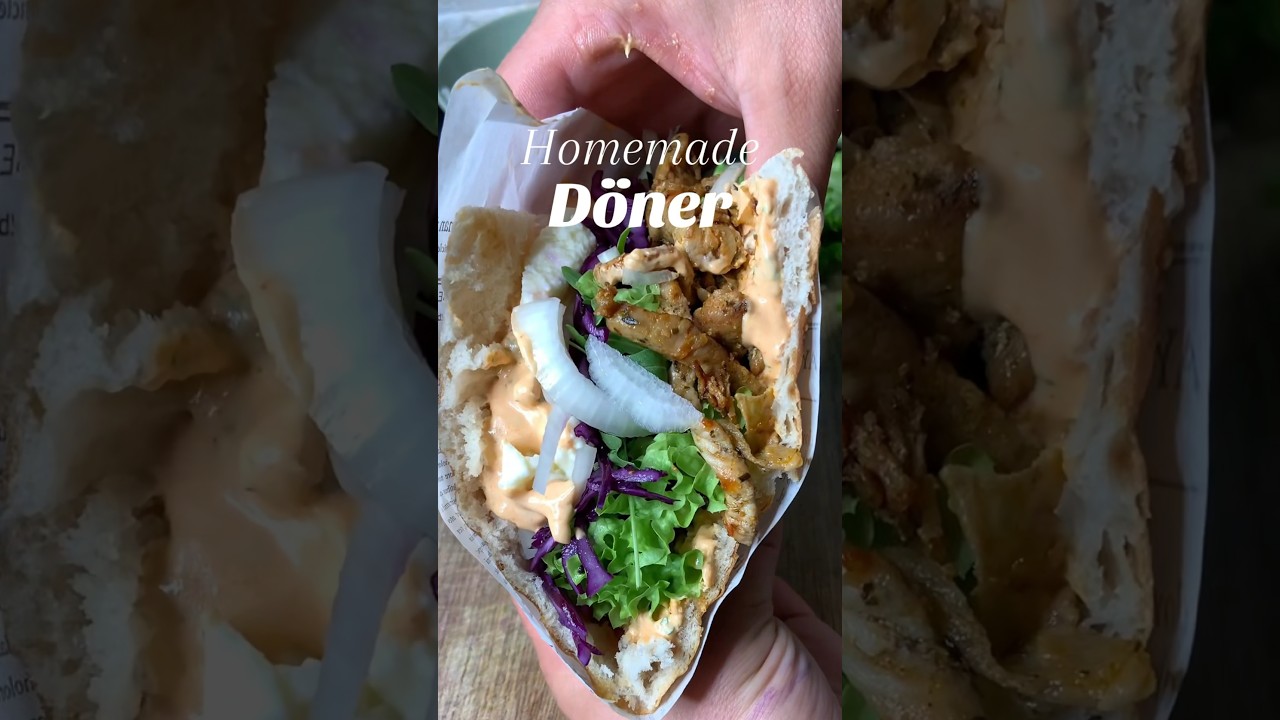 Homemade D&ouml;ner 🥙 #d&ouml;ner #homemade #waskocheichheute #sauce #viral #f&uuml;rdich
