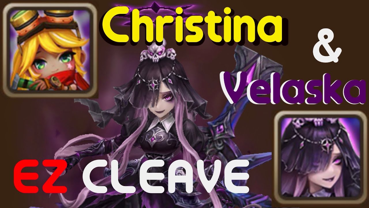 EZ Cleave Combo !!! Christina x Velaska เพื่อนรักนักกวาด