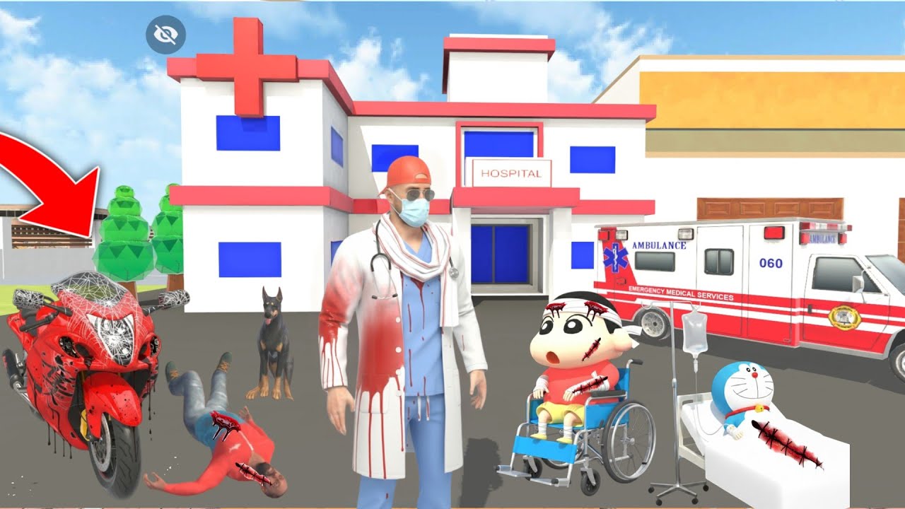 🤩 Franklin Ne Shinchan Ka Accident Kar Diya 😭💥Jack 🎯Indian Theft Auto Simulator Game New Update Code