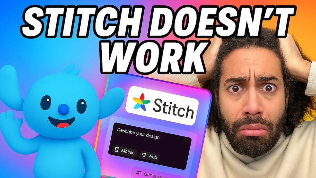Google's STITCH DOESN'T WORK