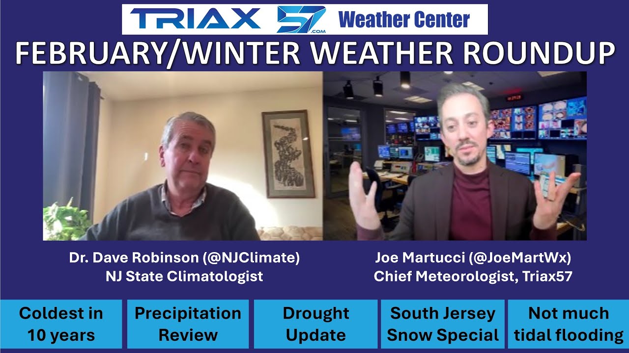Winter actually felt like... winter | NJs February 2025 Monthly Weather Roundup
