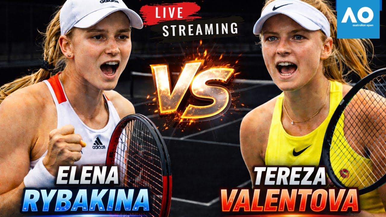 Elena Rybakina vs Tereza Valentova | 2026 Australian open  Round 32| WTA Match Highlights