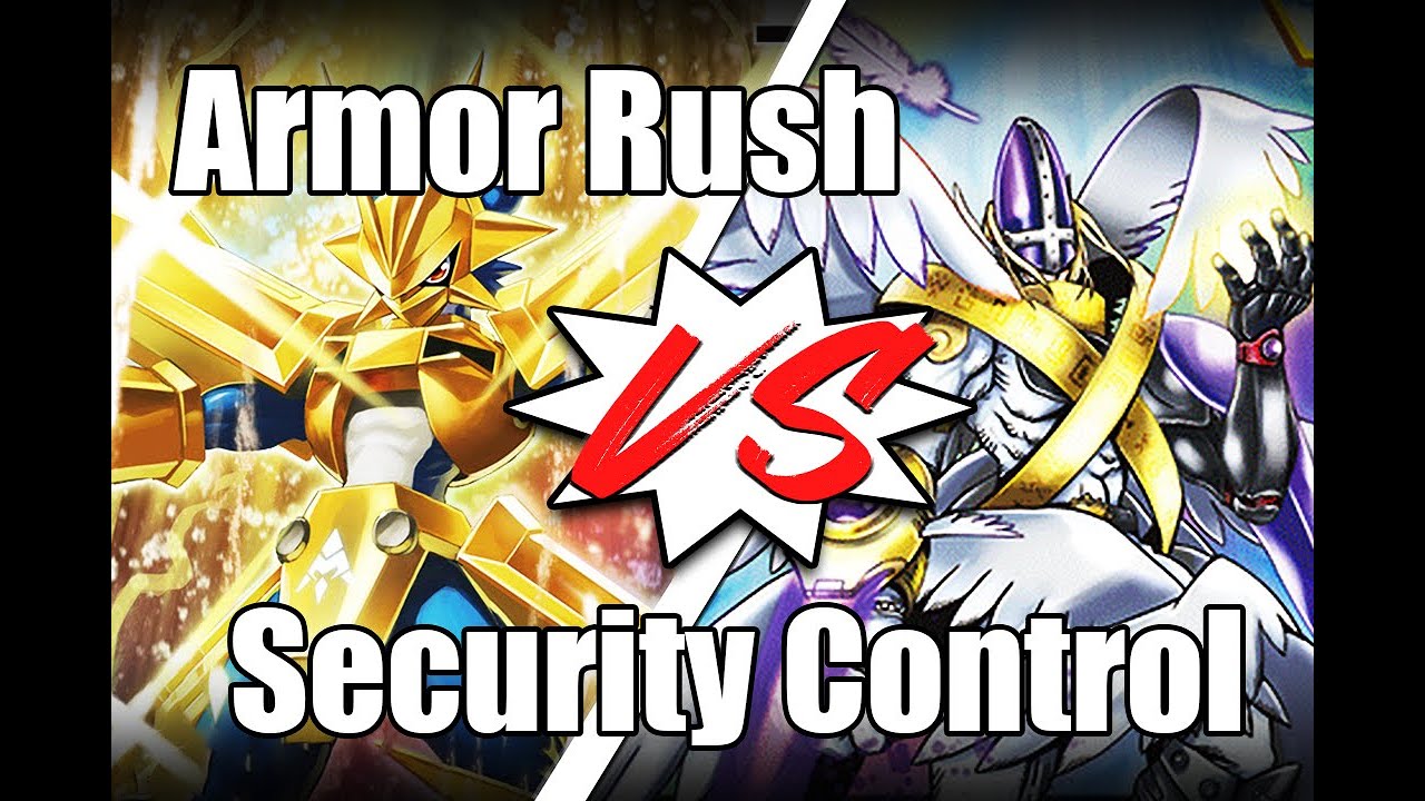 Armor Rush vs Security Control! Finals Match I DCG EN BT8 Format
