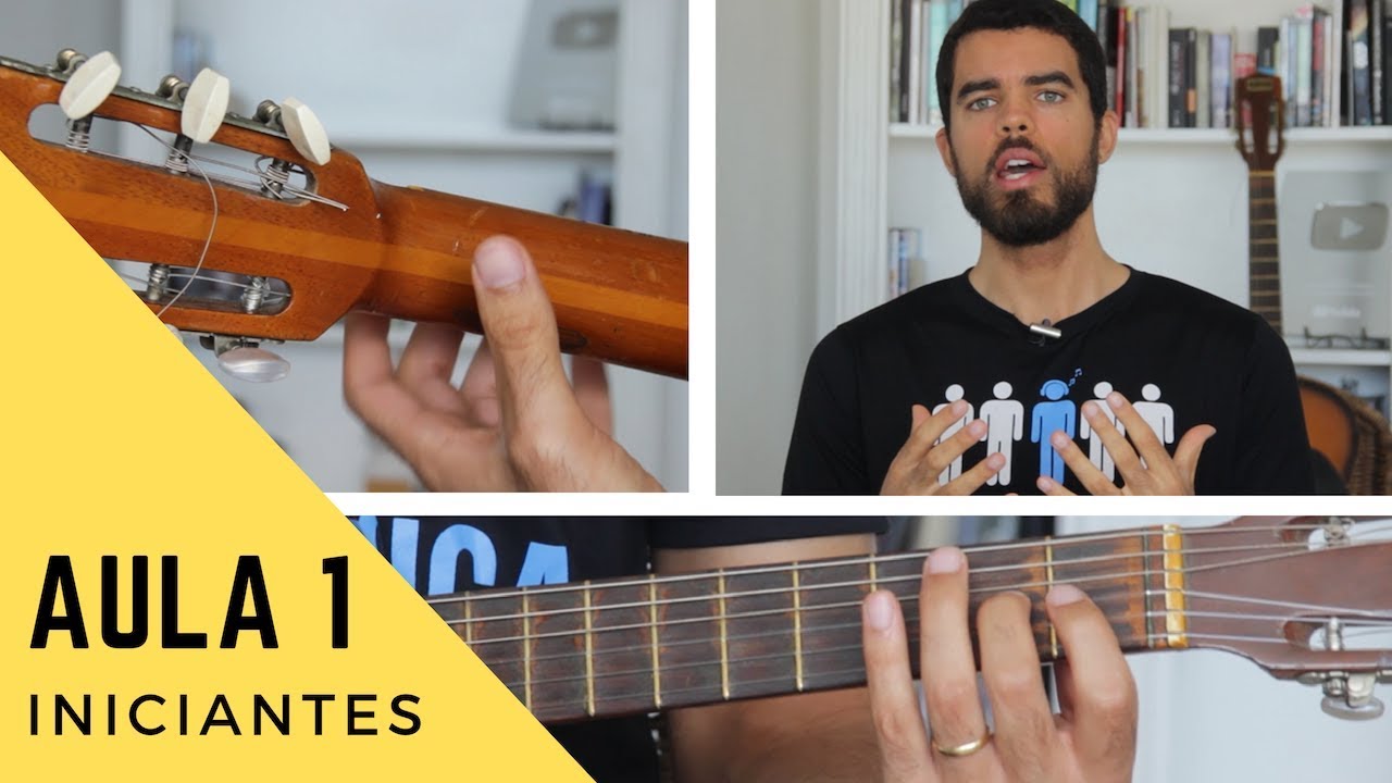 Como tocar Viol&atilde;o do ZERO (Aula 1 para iniciantes)