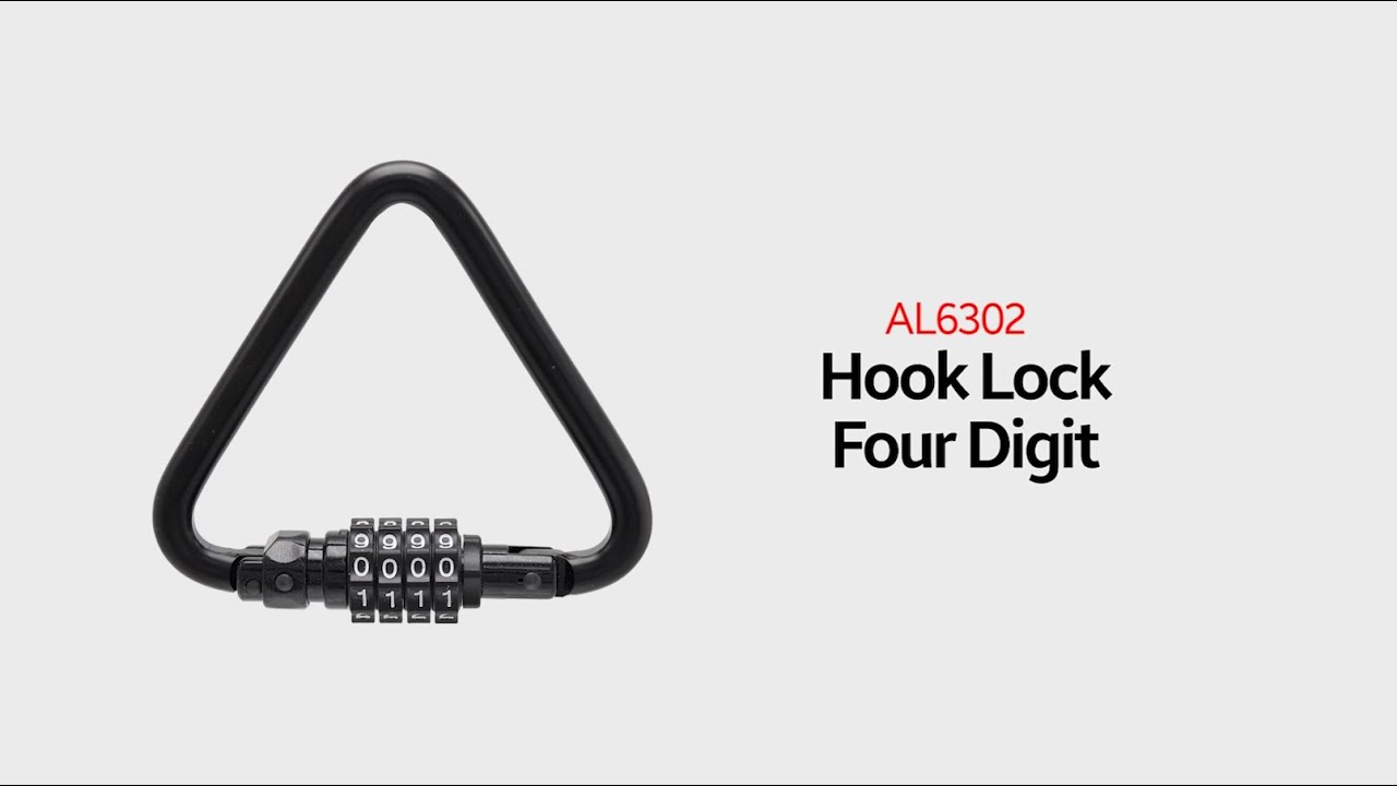 Parrot Products 4 Digit Hook Lock (AL6302 )
