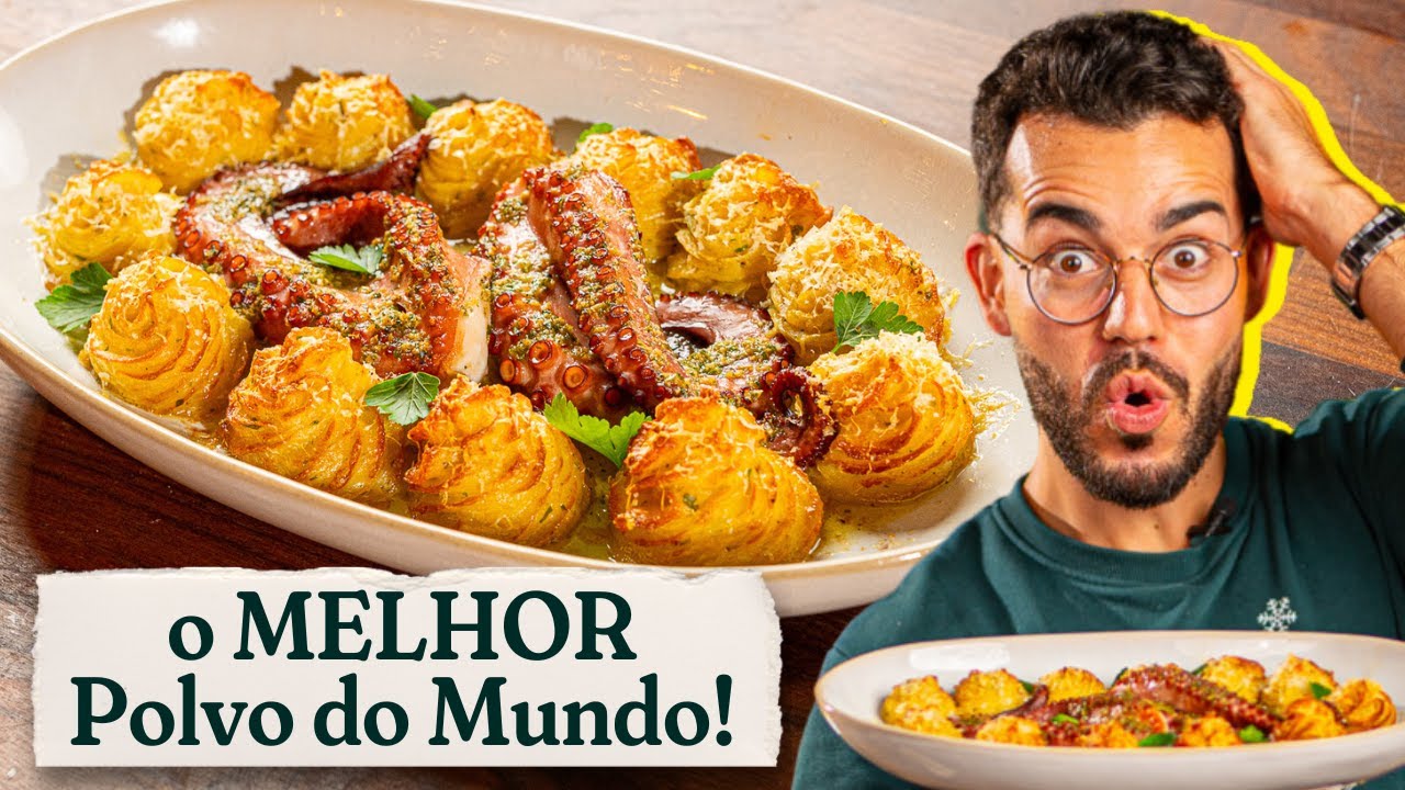 Revolução do Polvo à Lagareiro com Batata Duquesa!