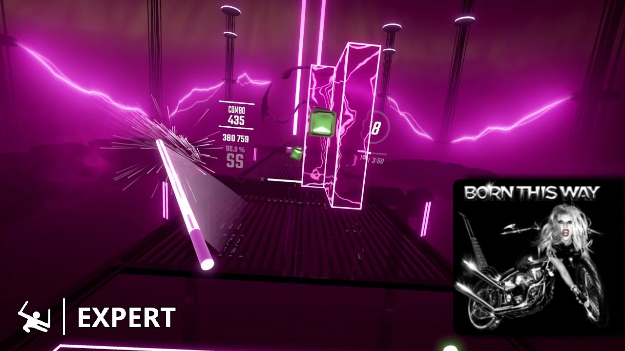 Beat Saber Lady Gaga | Born This Way [Expert]