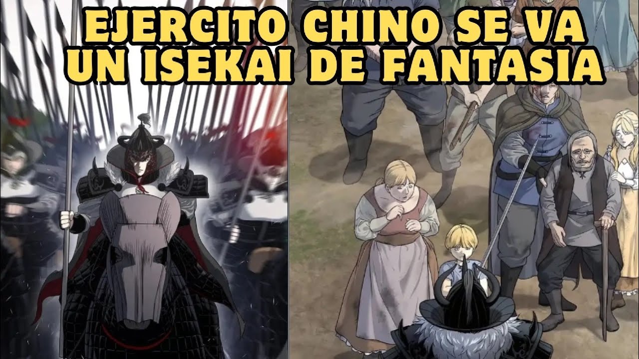 General del imperio chino y su ejército son teletransportados a un isekai de fantasía|Resumen manhwa